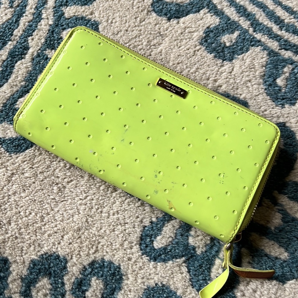 Kate Spade Neon Wallet Long style